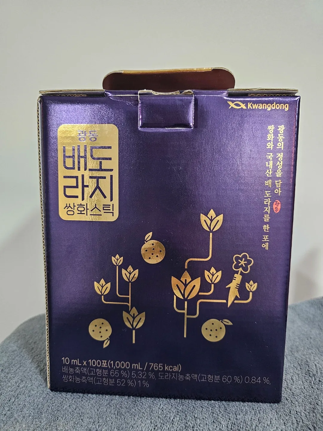 [새것] 광동 배도라지 쌍화스틱 100포