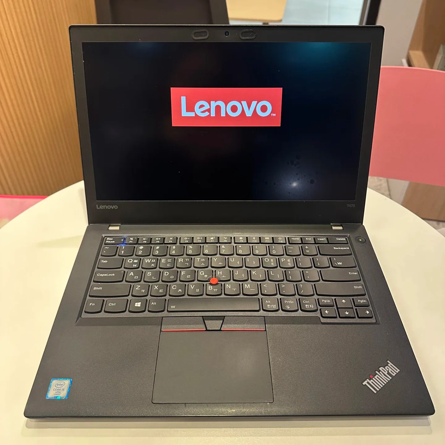 레노버 ThinkPad T470 i5 8GB 256GB SSD 업무용 노트북