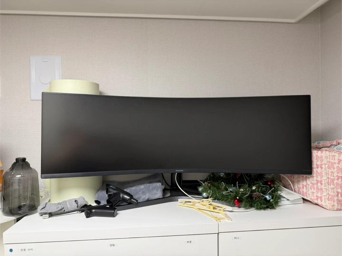 삼성 커브드 모니터 C49RG90SSK