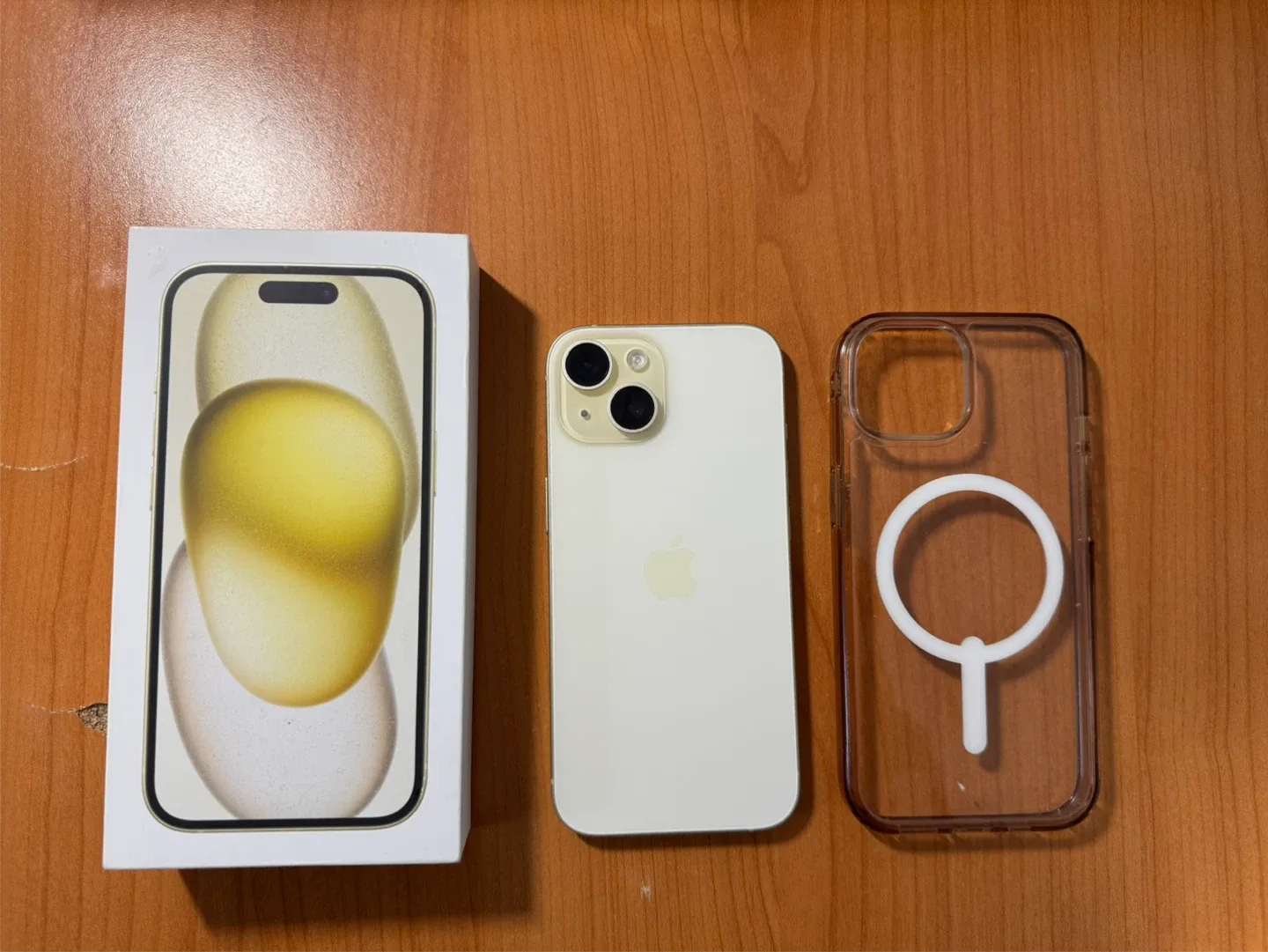 아이폰 15 엘로 128 풀박스