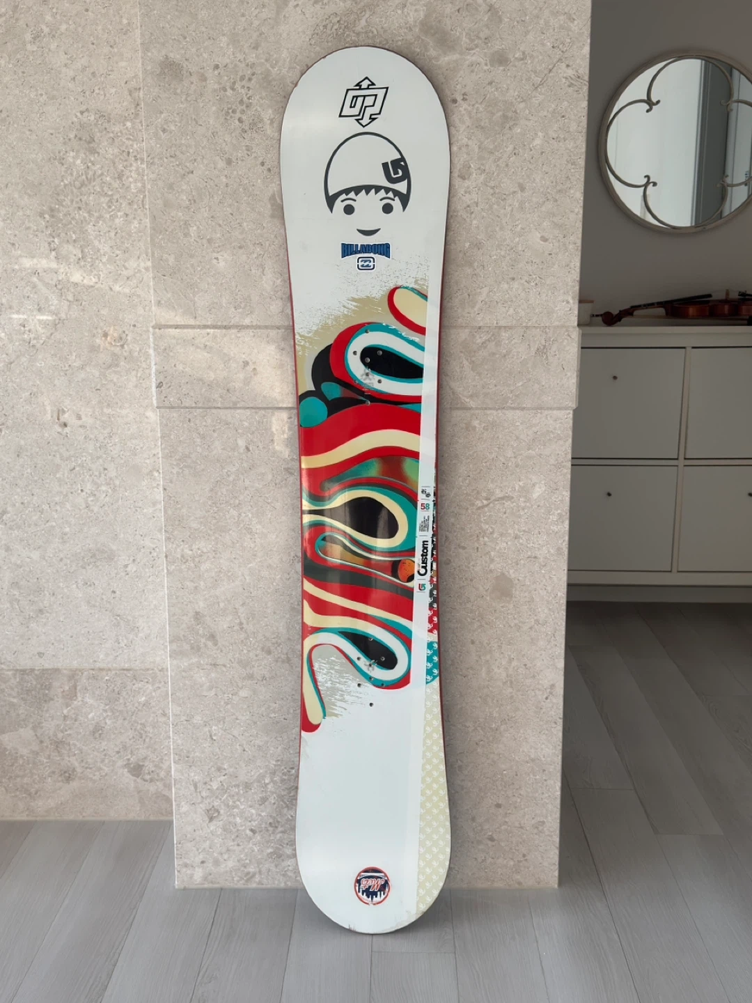 Burton Custom 스노우보드 데크