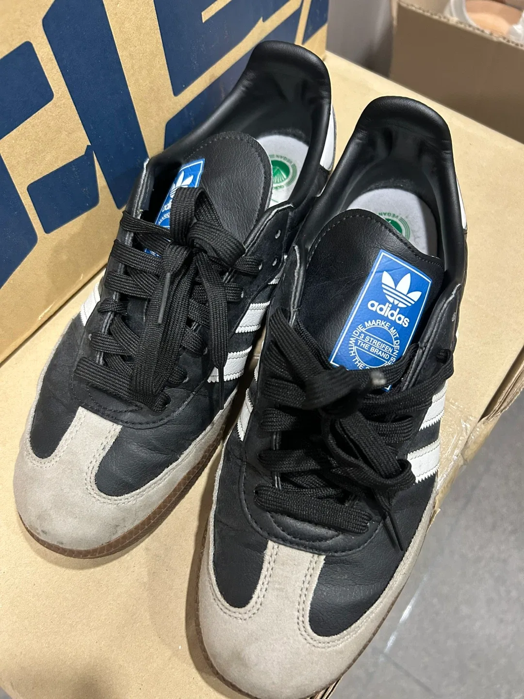 아디다스 삼바 OG 블랙 운동화 265mm 5회 미만 착용