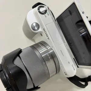 소니 NEX-F3 미러리스 카메라 18-55mm