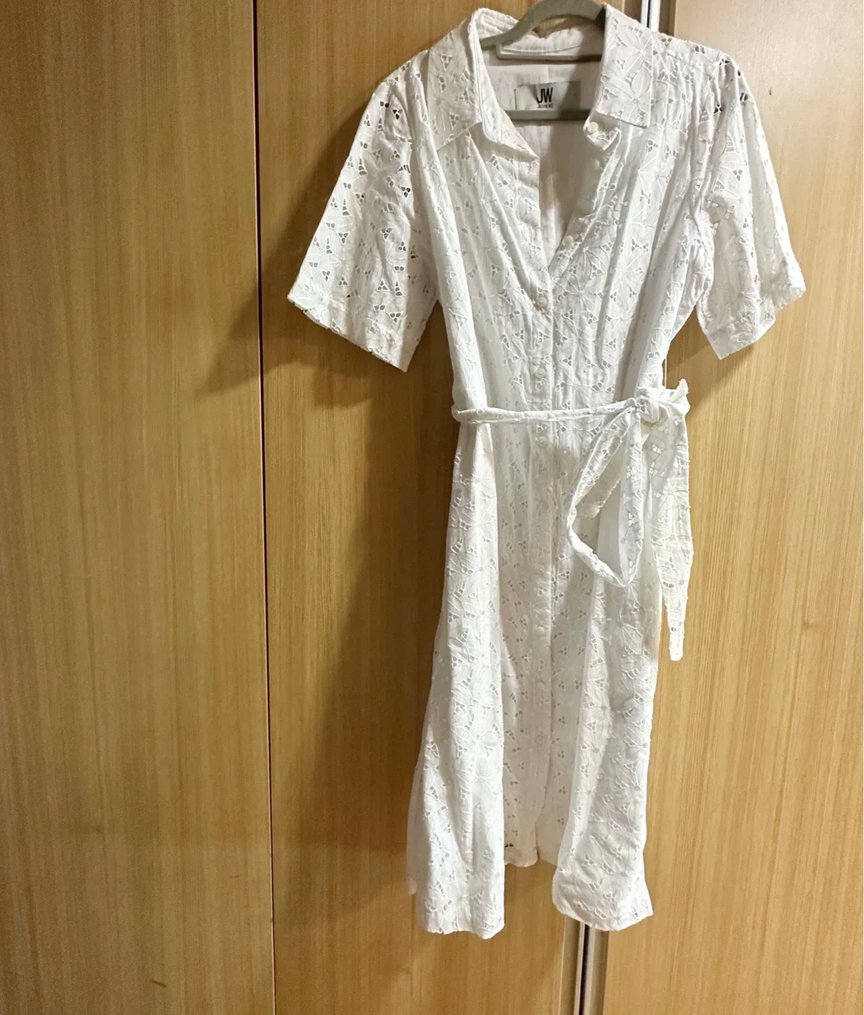 JW JASON WU 화이트 레이스 원피스