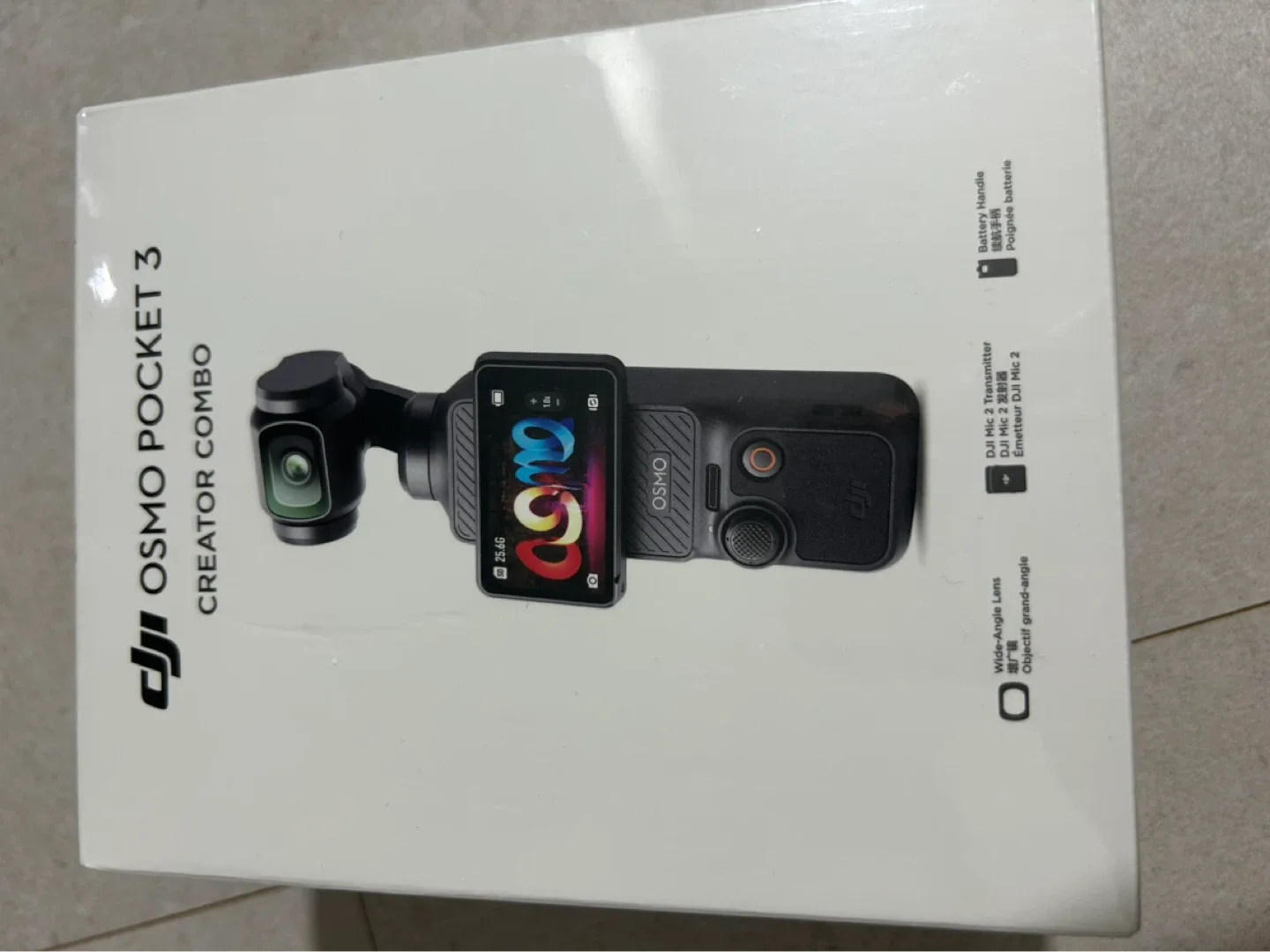 DJI 오즈모 포켓 3 크리에이터 콤보 미개봉 새제품