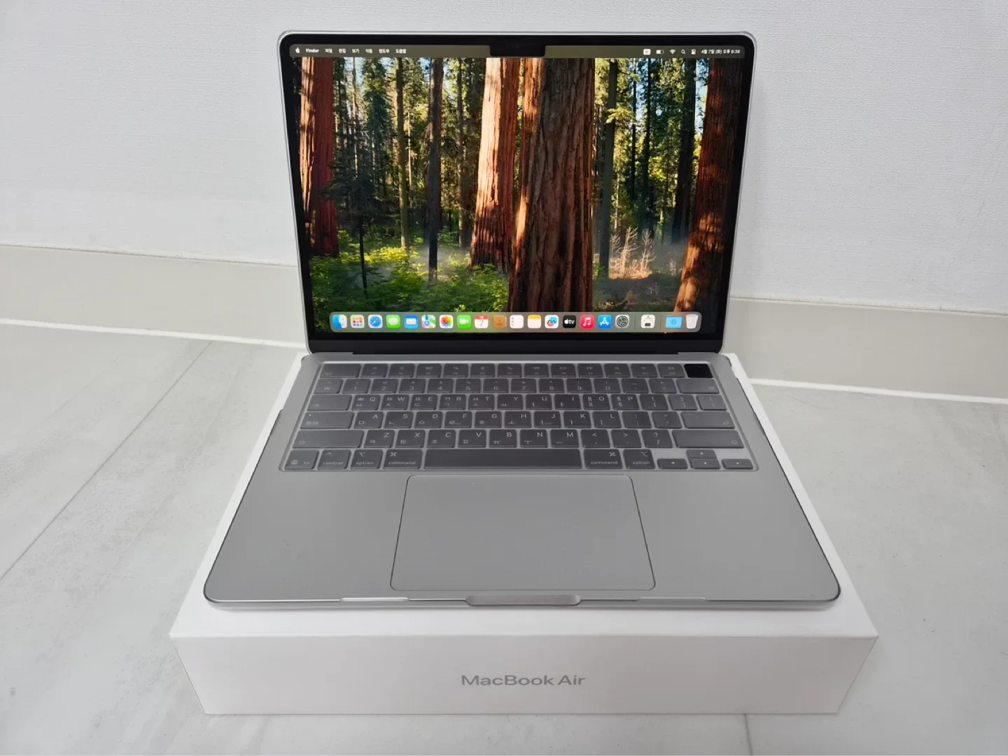 맥북에어13 M4 16GB 256GB 풀박스 배터리성능100%