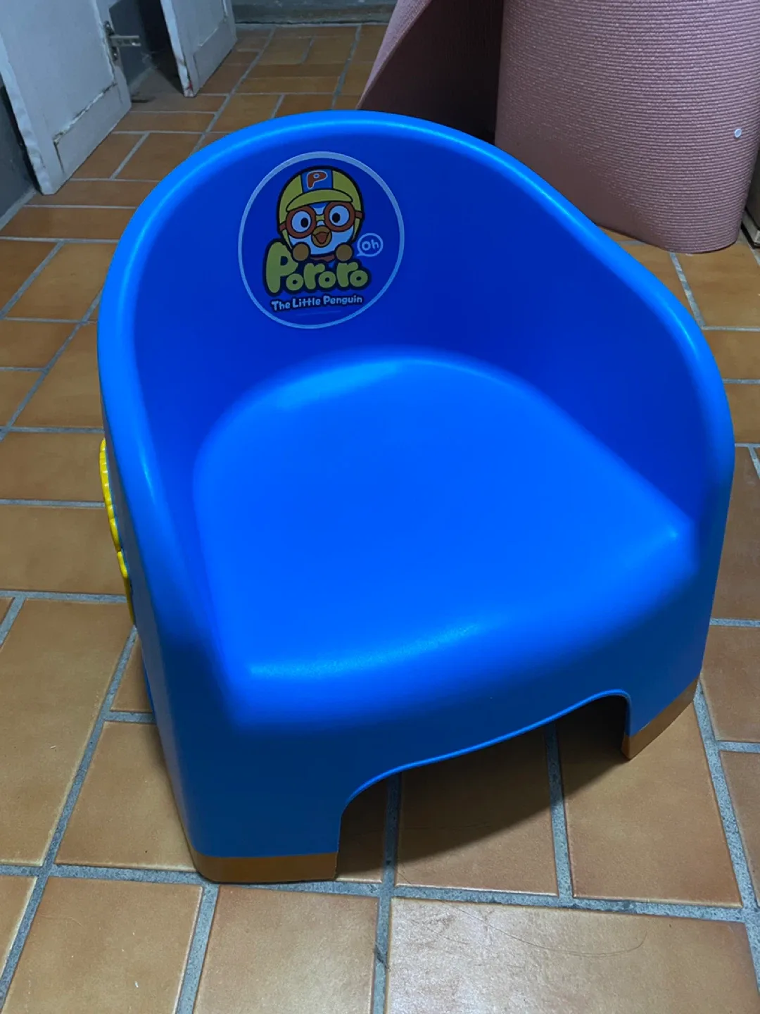 뽀로로 유아 라운드 의자
