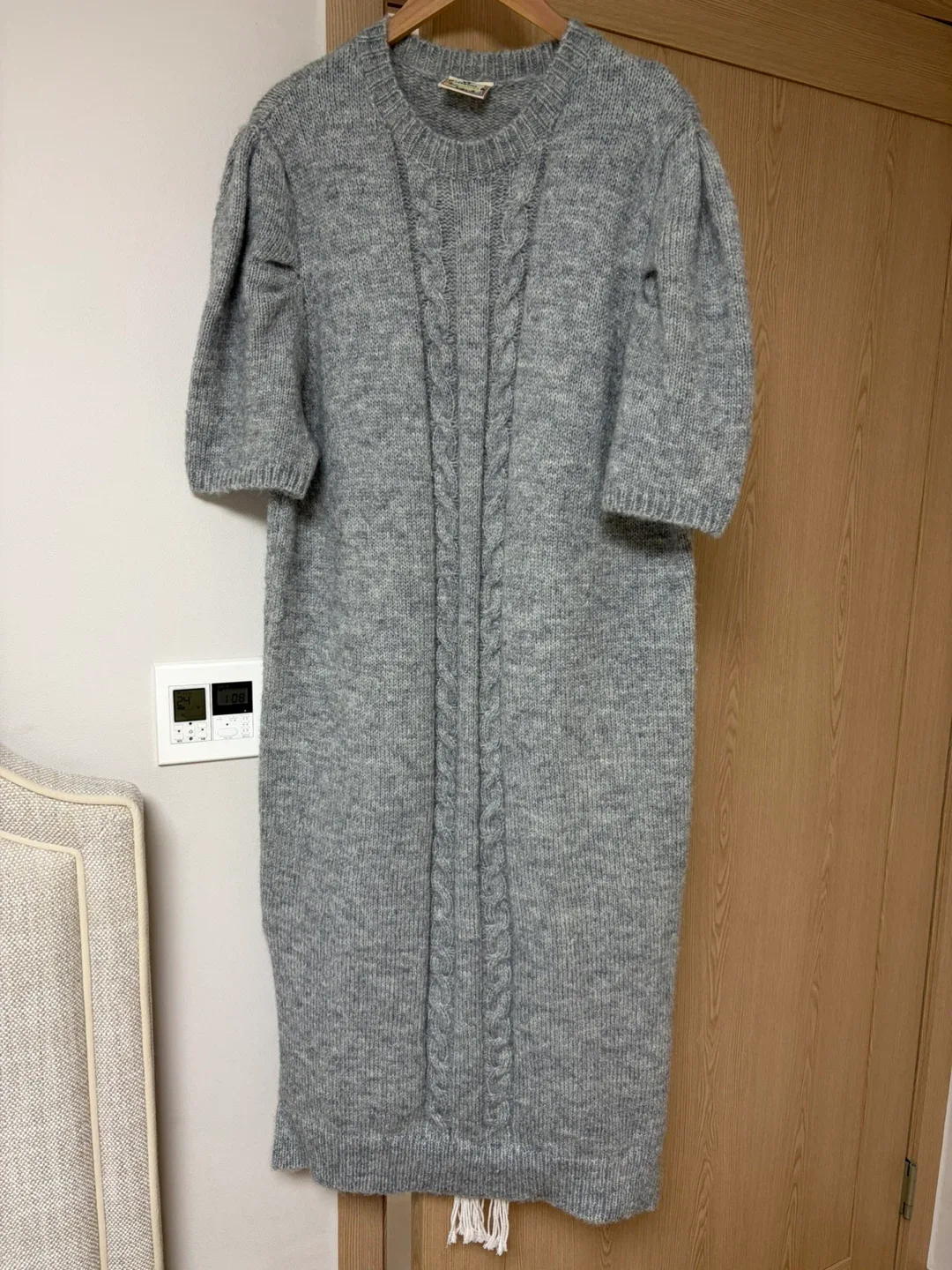 새상품)니트원피스