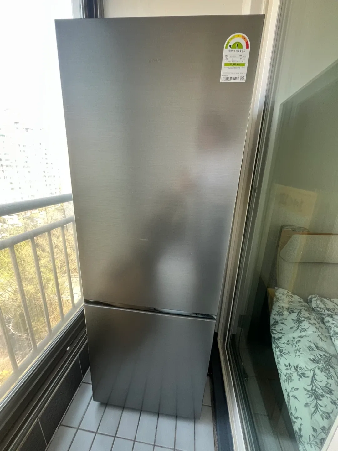 (한달사용) 삼성전자 투도어 냉장고 306L (상냉장 하냉동)