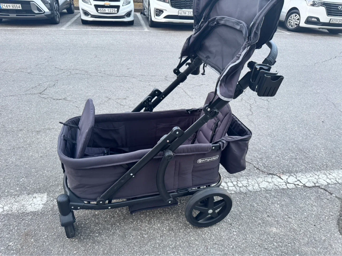 폼포라 웨건 유모차