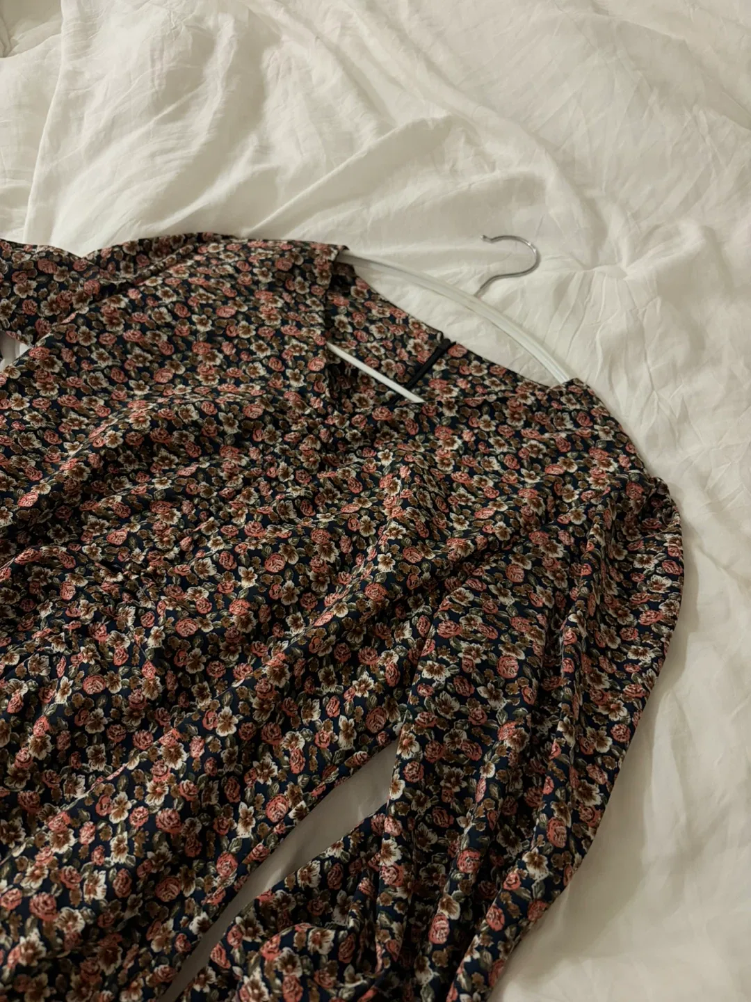 블랙 플라워 원피스🥀 (기장 약90cm 전후)