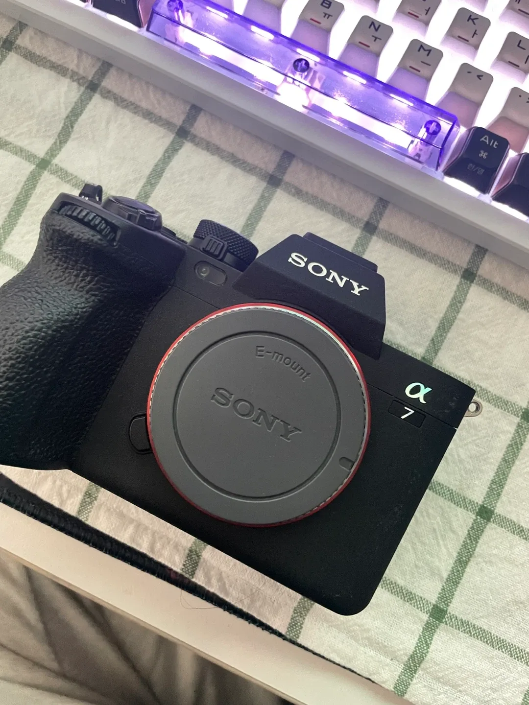 소니 A7M4 풀프레임 미러리스 카메라