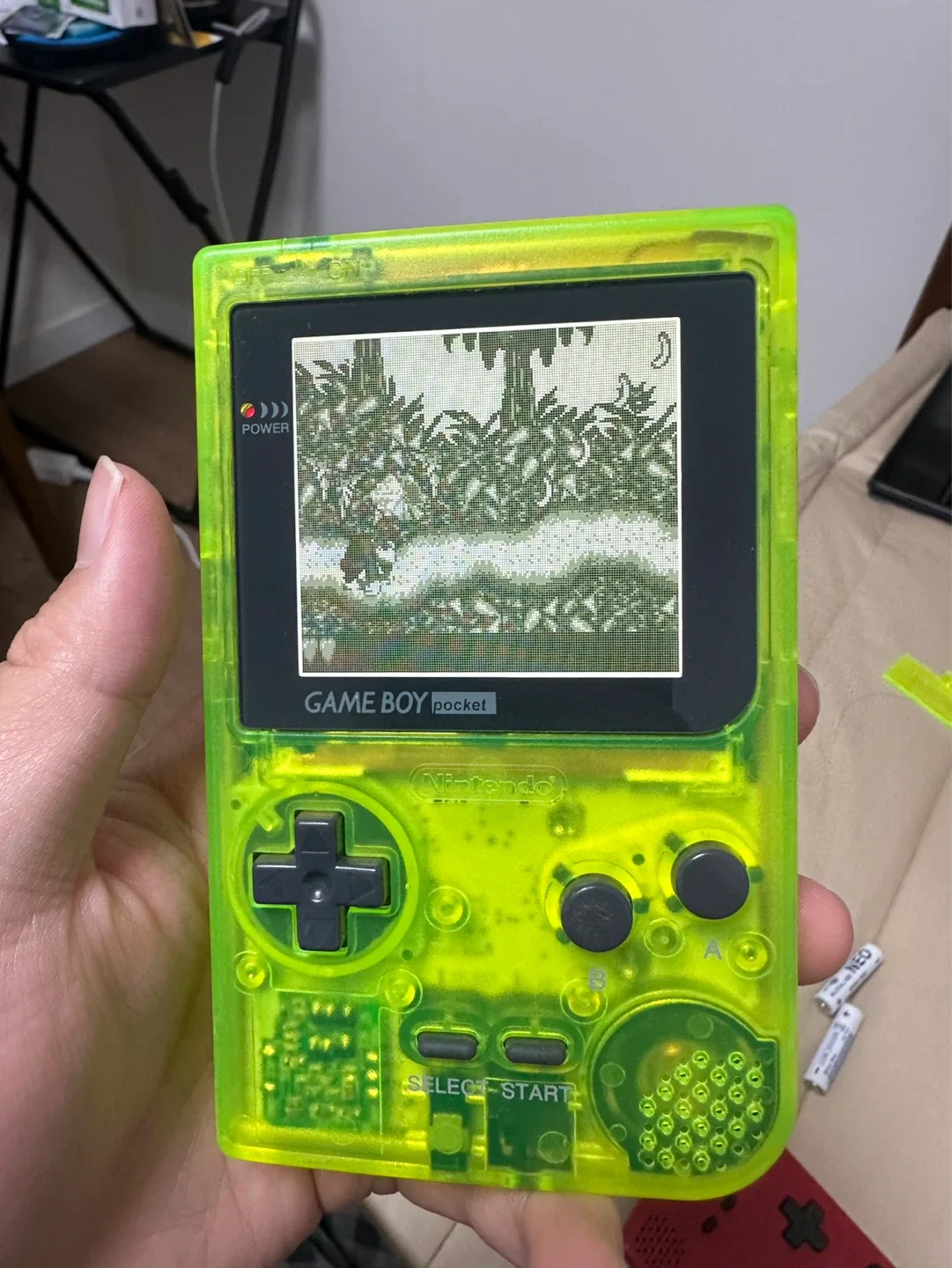닌텐도 게임보이 포켓 형광연두