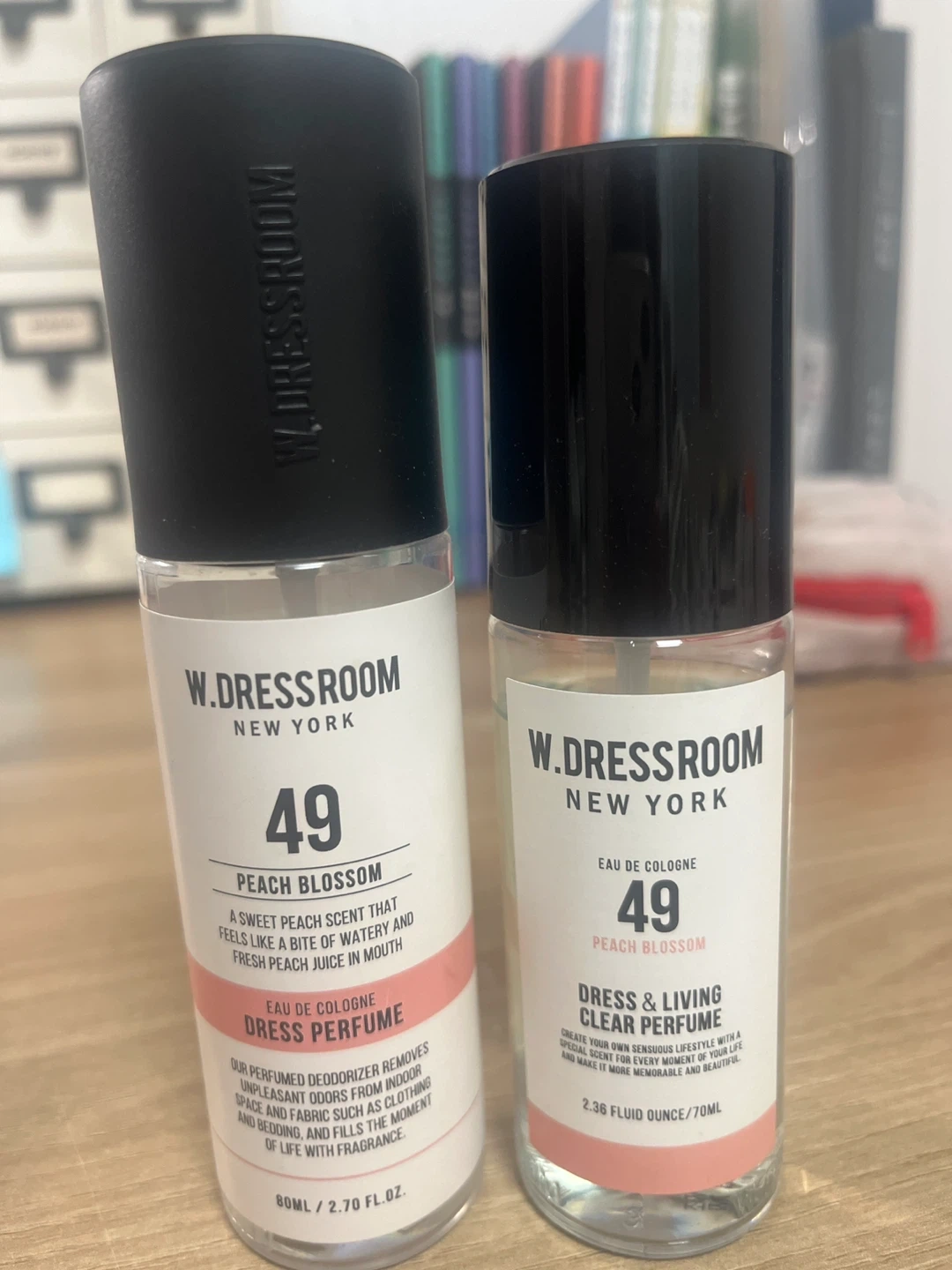 W.DRESSROOM 49 피치블러썸 드레스퍼퓸 80ml