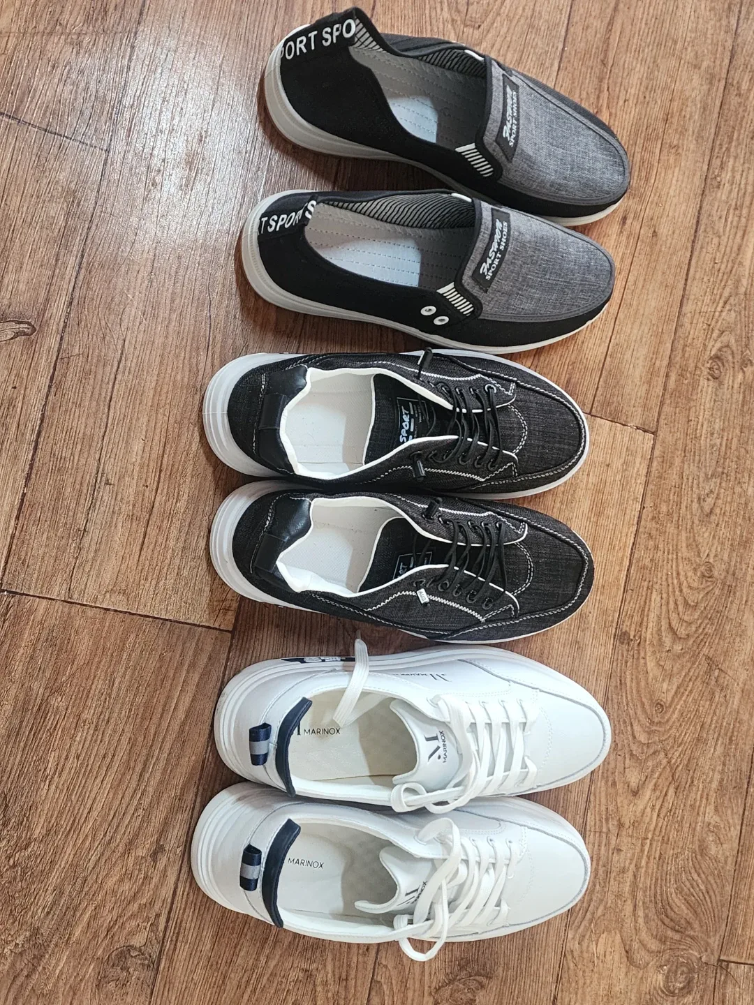 남성 신발 265 3켤레 일괄 판매 (거의 새상품)