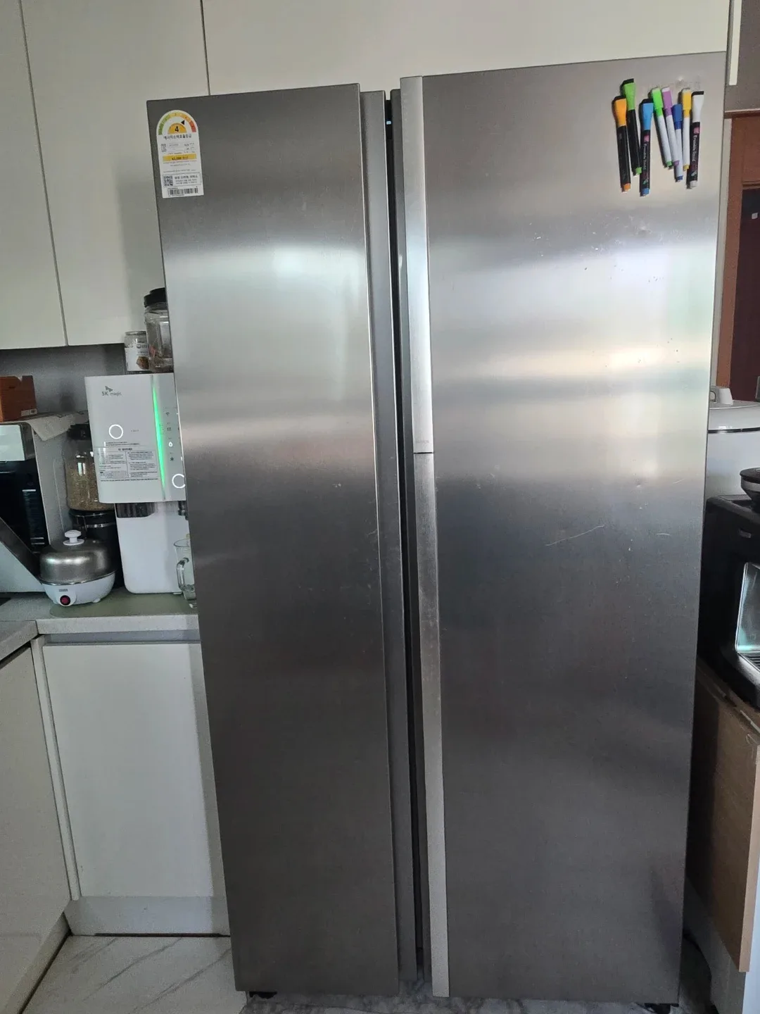 삼성 양문형 냉장고 RH62J8000SL 620L