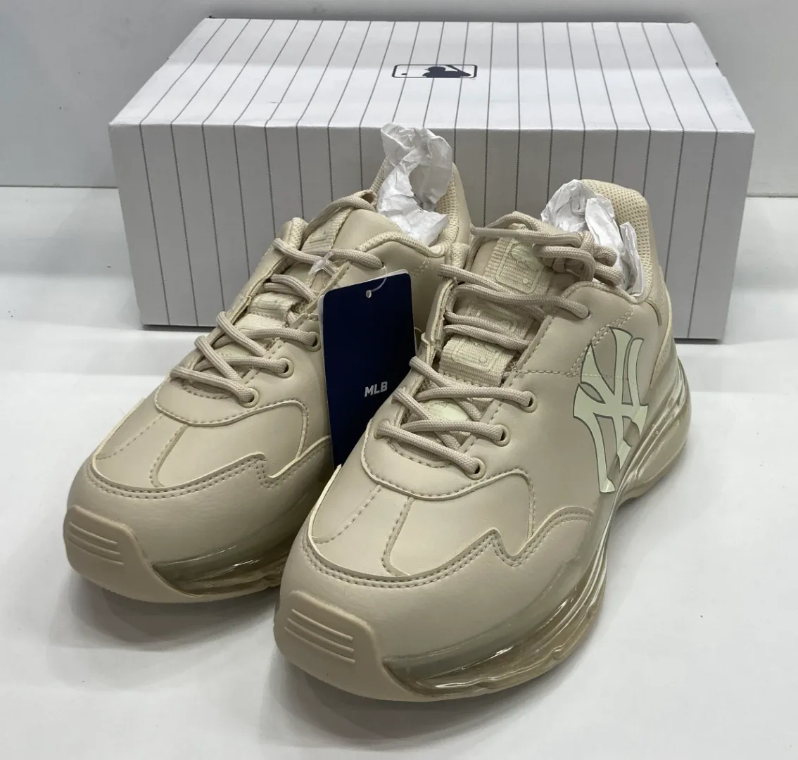 MLB 빅볼 청키 아이보리 스니커즈(새신발)