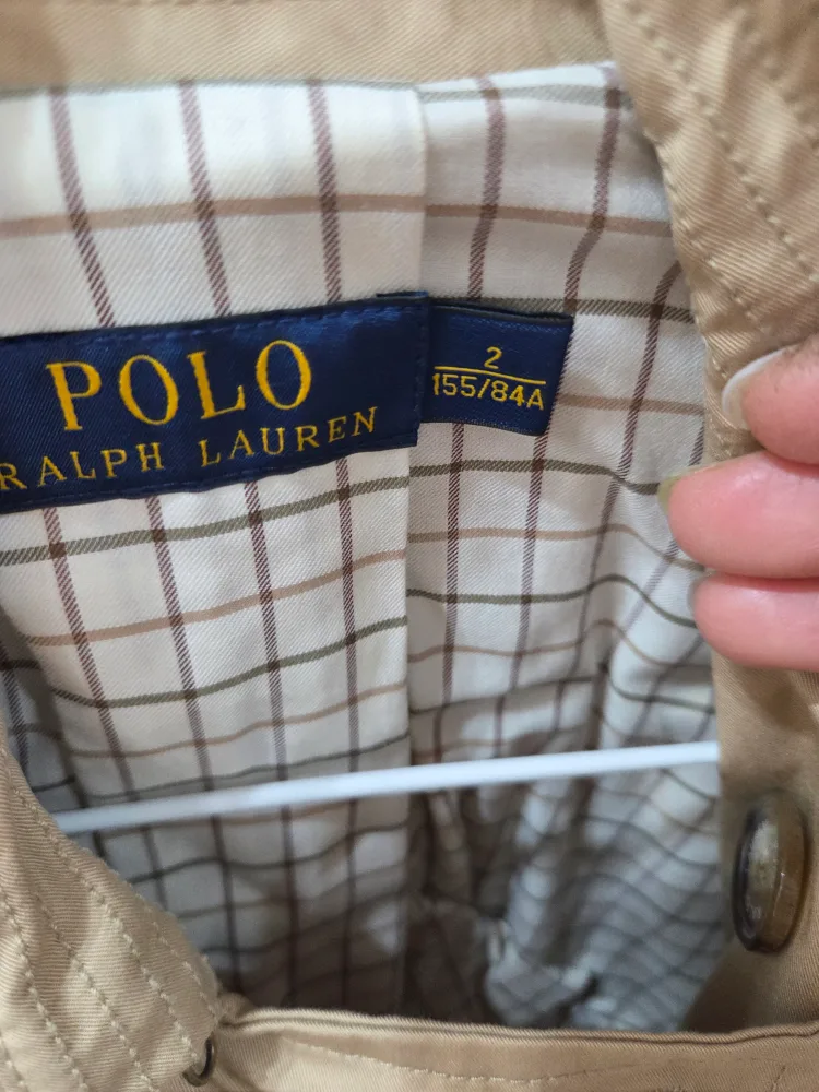 폴로 트렌치코트