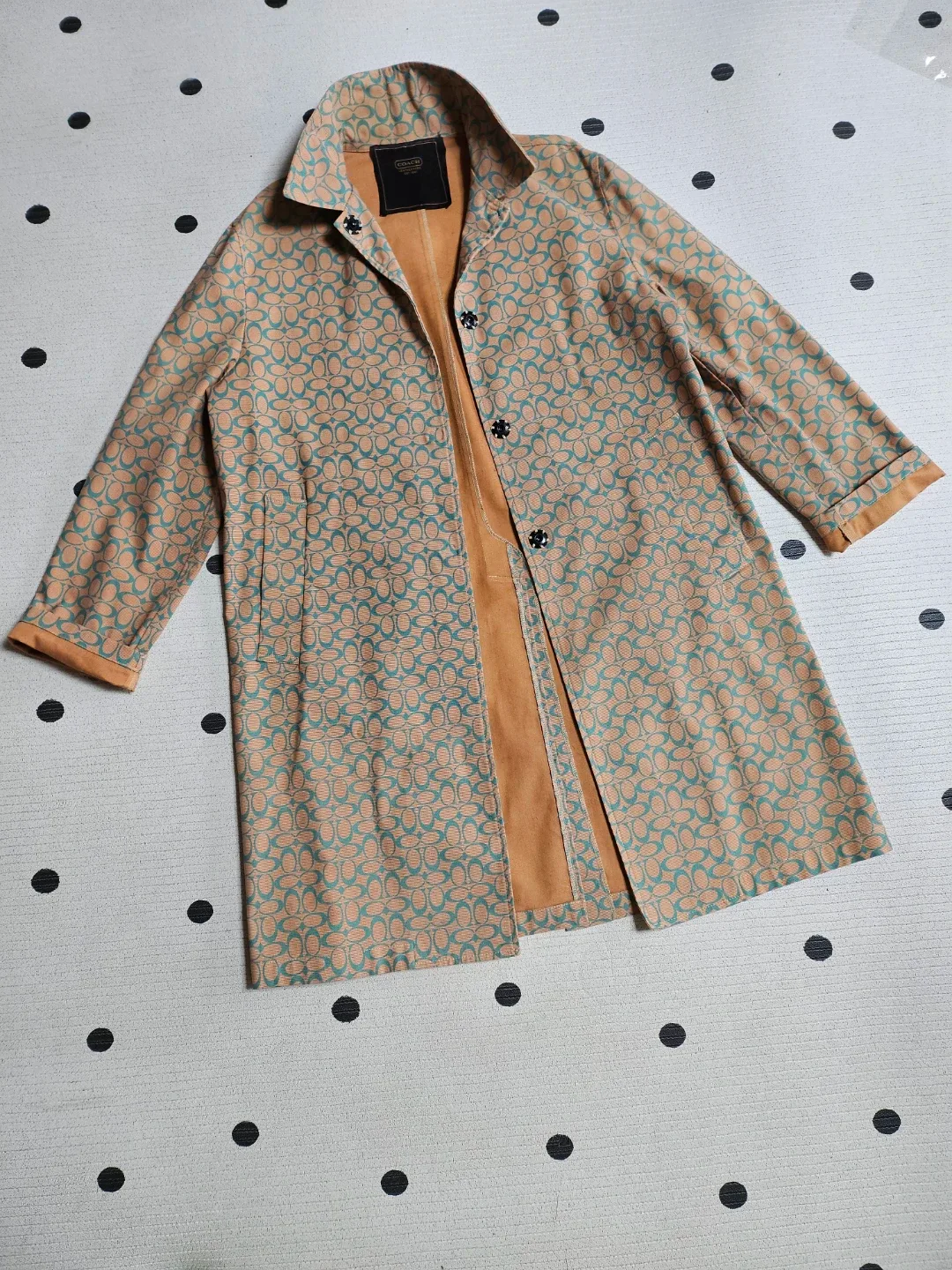 코치 여성 코트