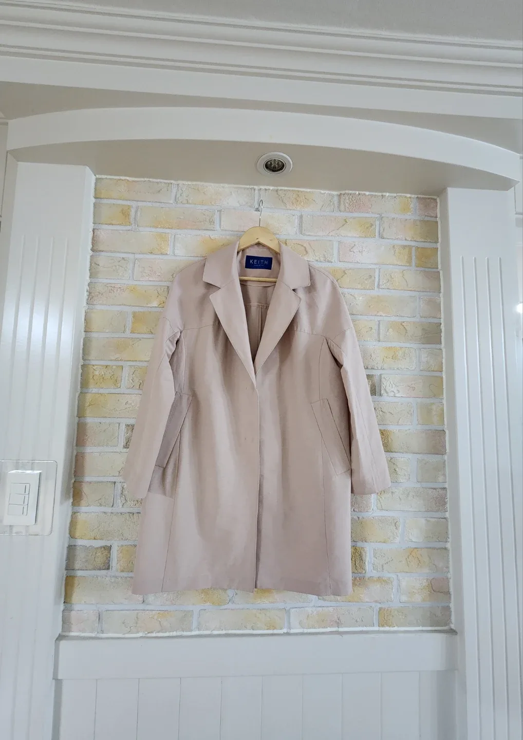 KEITH LONDON 베이지 트렌치 코트 54호