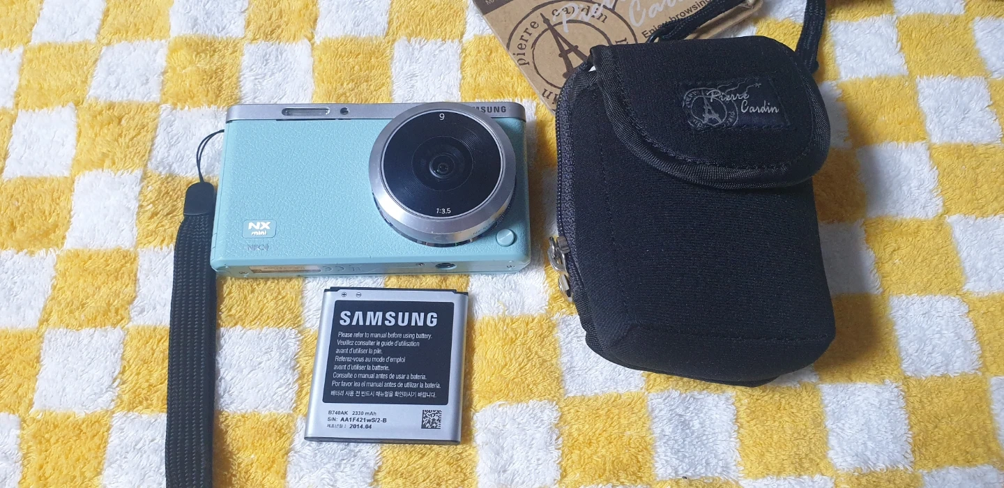 삼성 NX mini 민트 카메라 + 렌즈