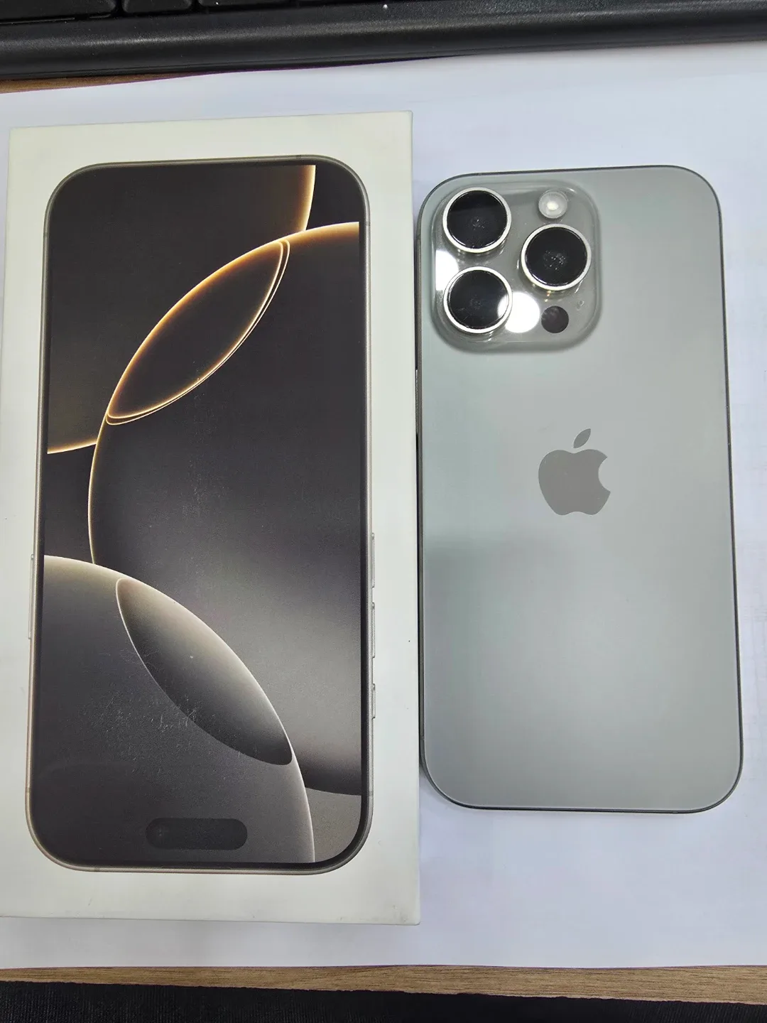 풀박)92%)아이폰16프로 256G 티타늄