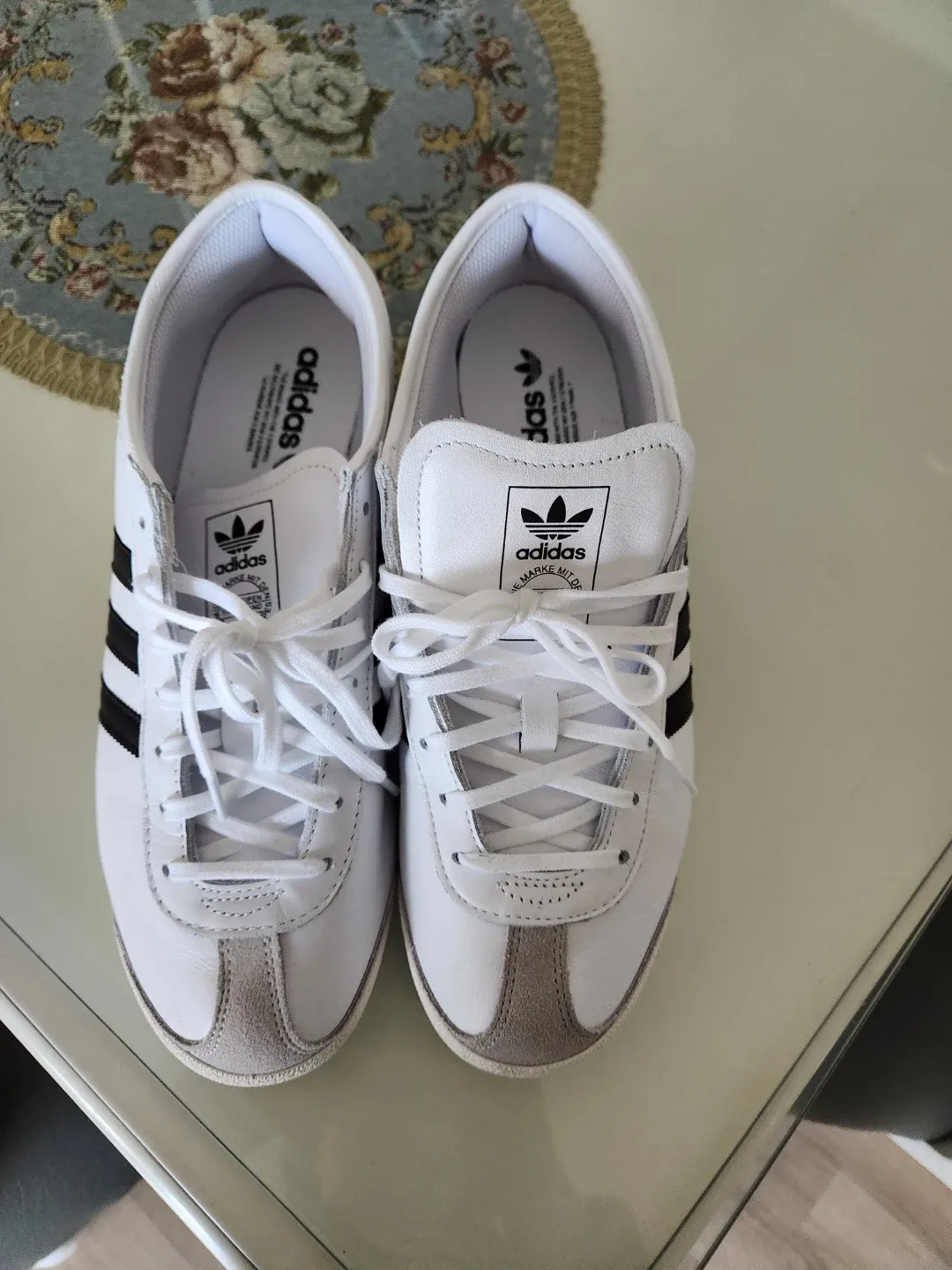 아디다스 삼바 흰색 운동화 290mm