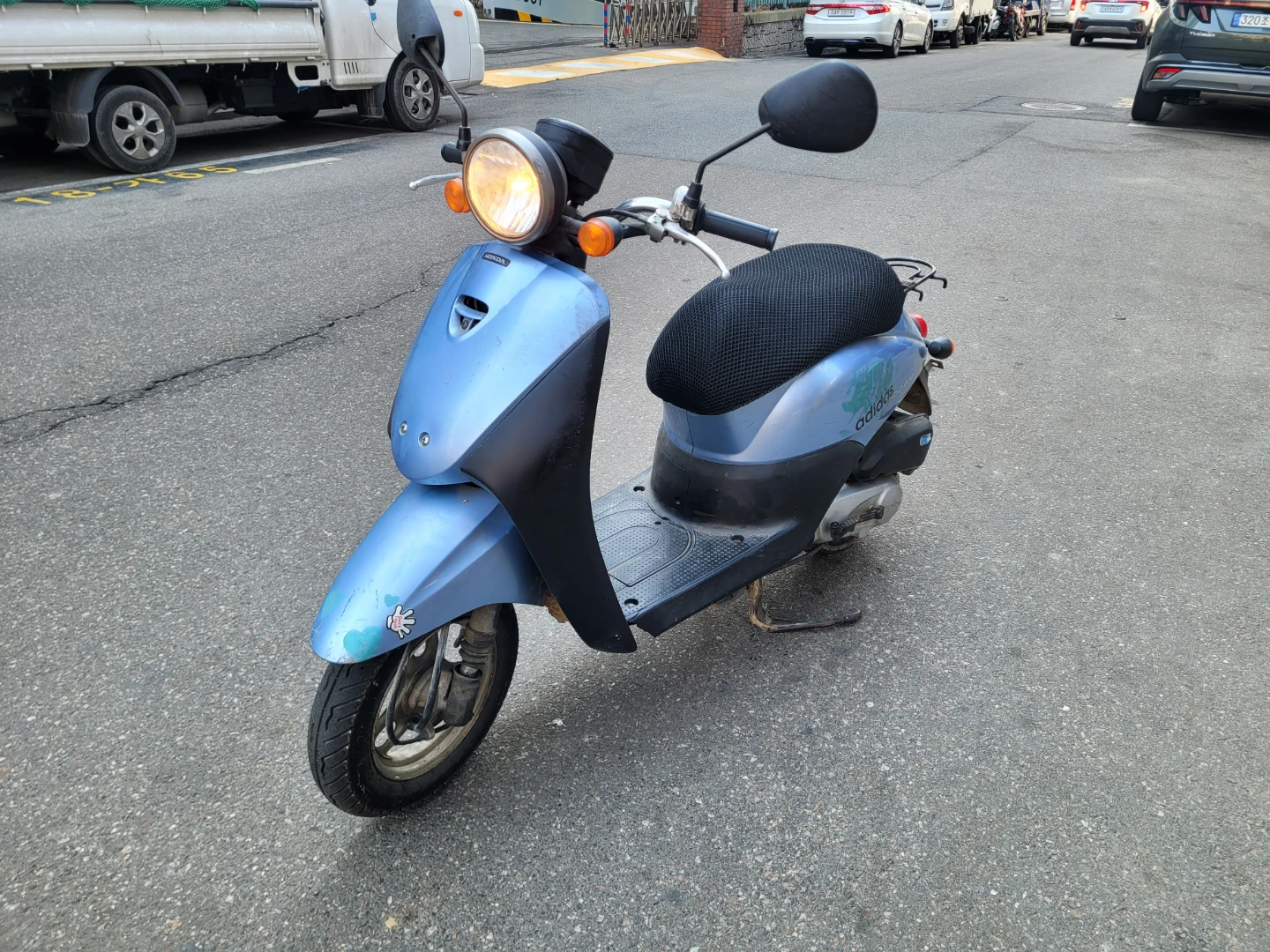 혼다 투데이 50cc 클래식 스쿠터 오토바이 팝니다