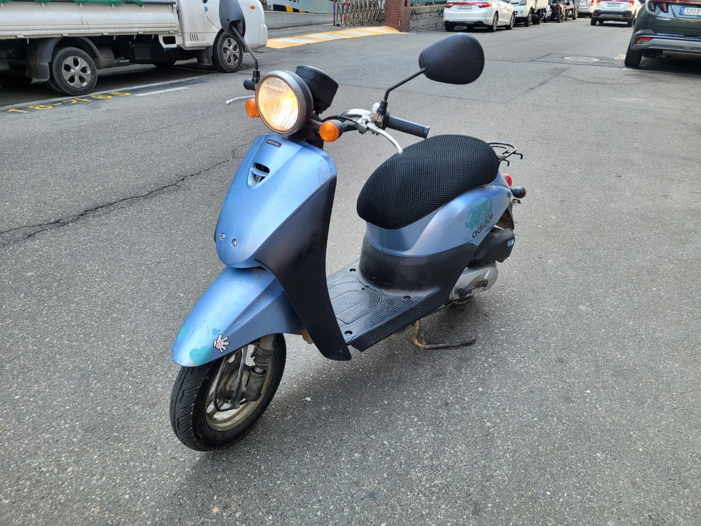 혼다 투데이 50cc 클래식 스쿠터 오토바이 팝니다