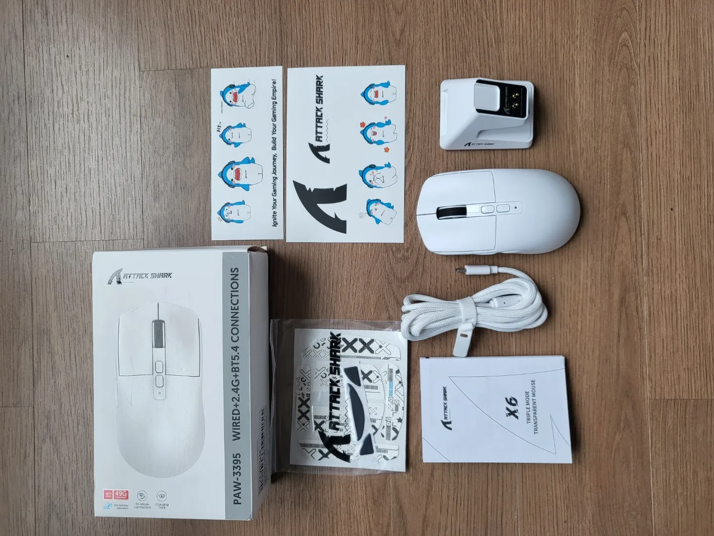 ATTACK SHARK 어택 샤크 X6  마우스