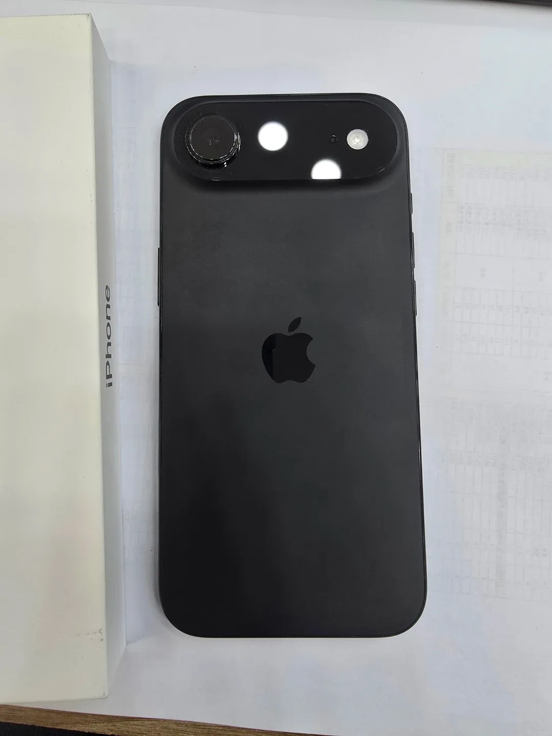 배터리100% 아이폰17에어 256G 블랙