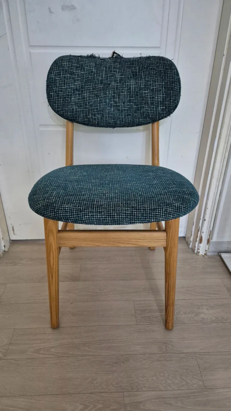 원목 패브릭 의자 나눔