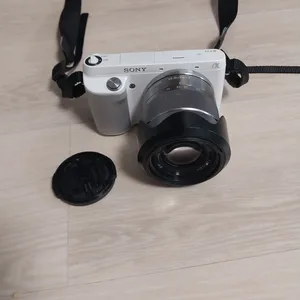 소니 NEX-F3 화이트 미러리스 카메라