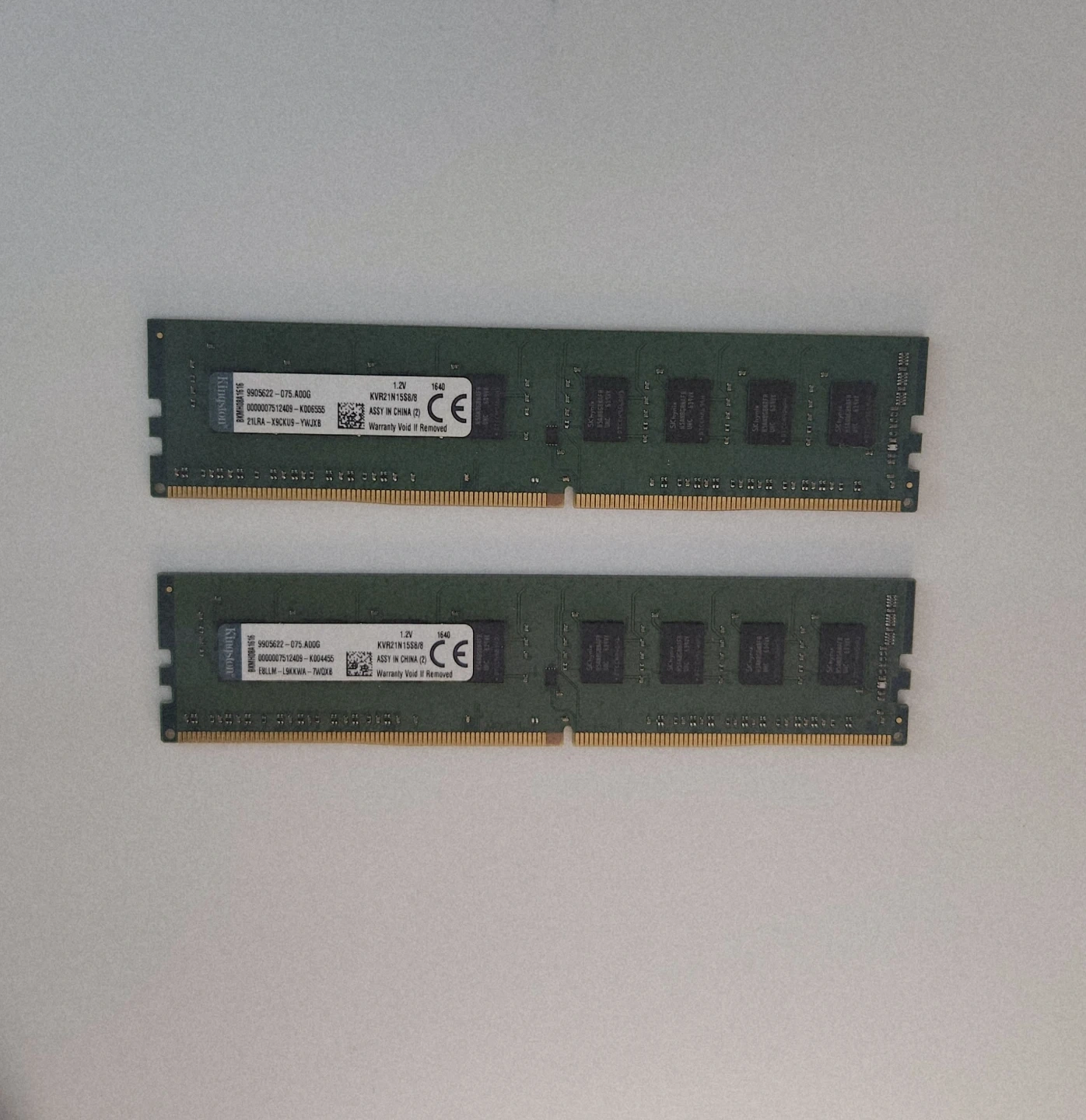 램 DDR4 8GB (킹스톤)