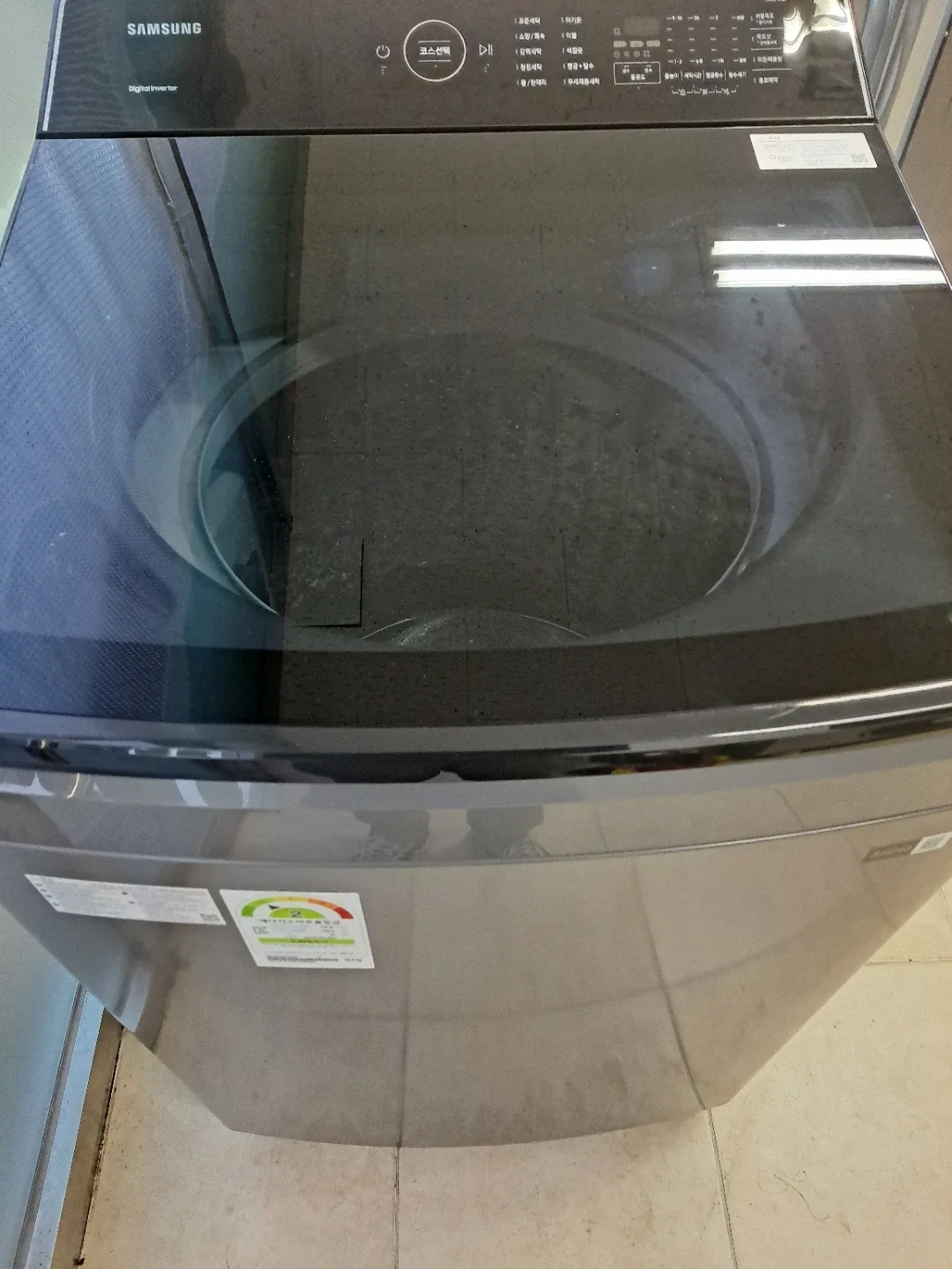 삼성 통돌이 세탁기 WA19CG6745BD 19kg