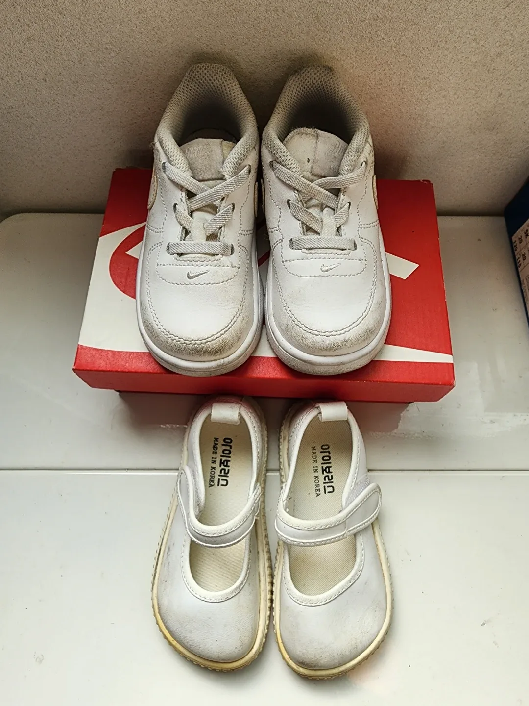 나이키 에어포스 1 유아 운동화 130mm