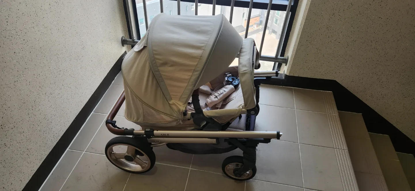 리안 솔로 디럭스 유모차