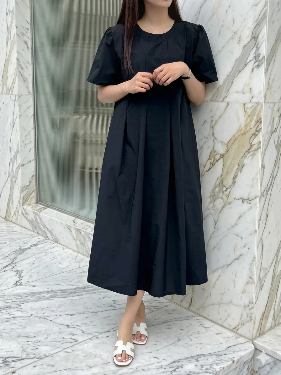 🎈소재좋은 맞주름원피스