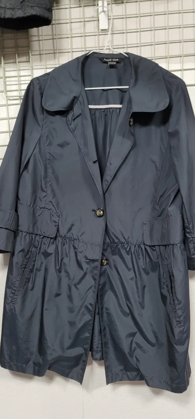 벨라디터치 네이비 여성 코트 66사이즈