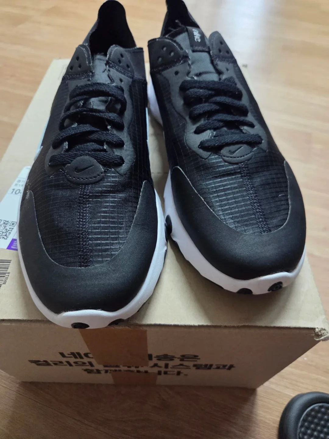 나이키 리뉴 운동화 블랙(280)