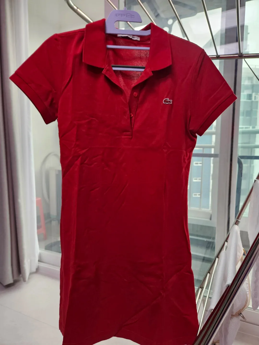 라코스테 피케 원피스 판매합니다.
