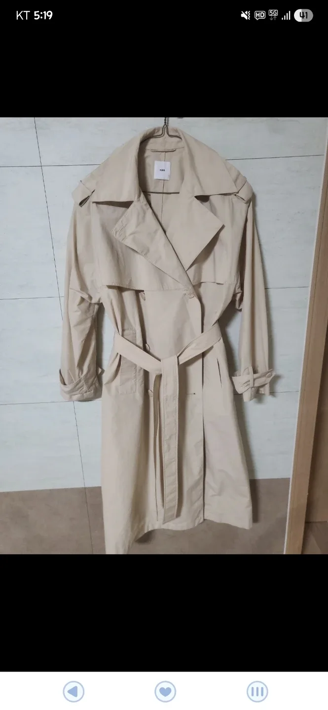 KUHO 트렌치코트/봄 여름 바람막이