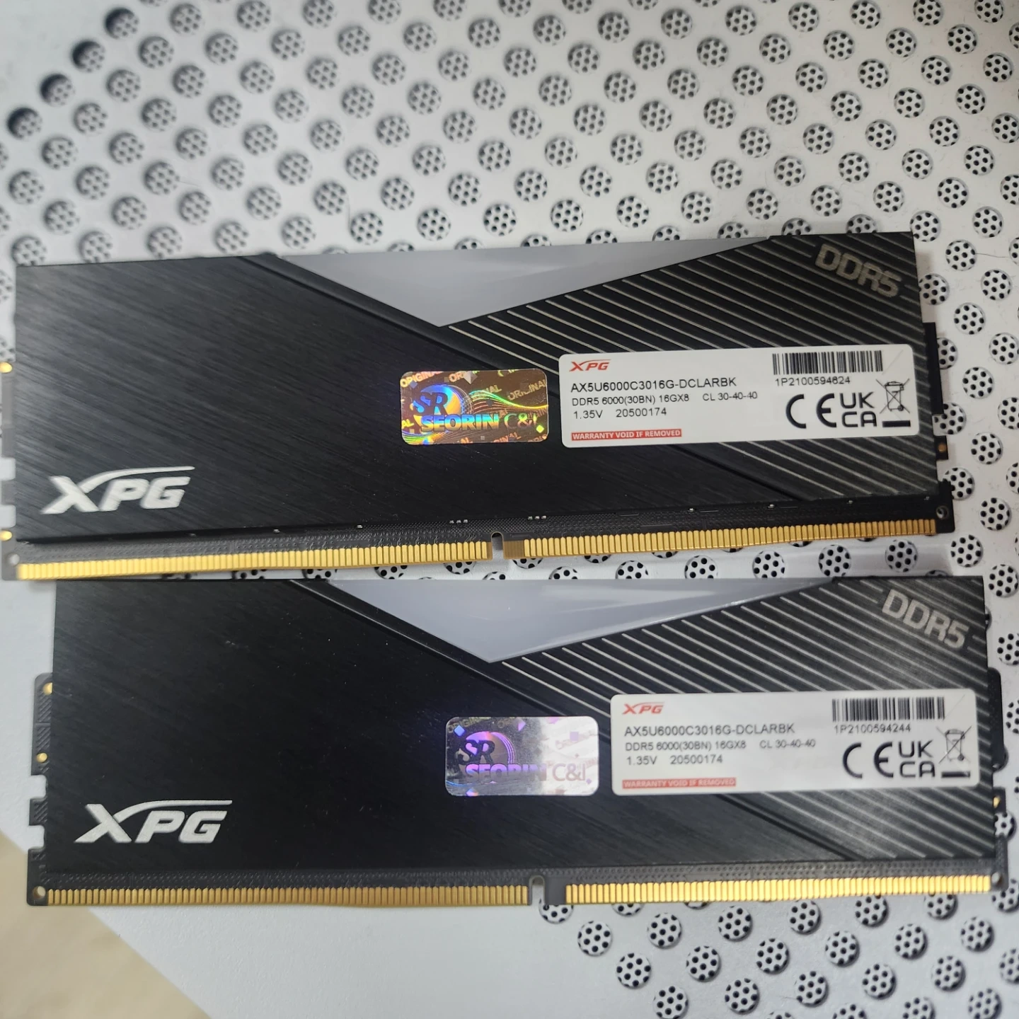 XPG DDR5 6000 CL30 Lancer RGB 32GB(16GBx2)
