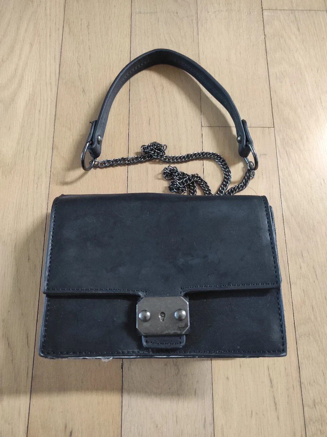 여성 미니 크로스백 체인