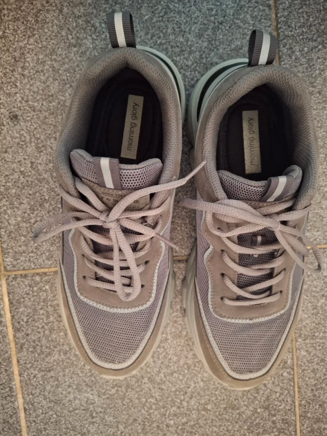 (급처)모닝글로리 남성 운동화 팝니다