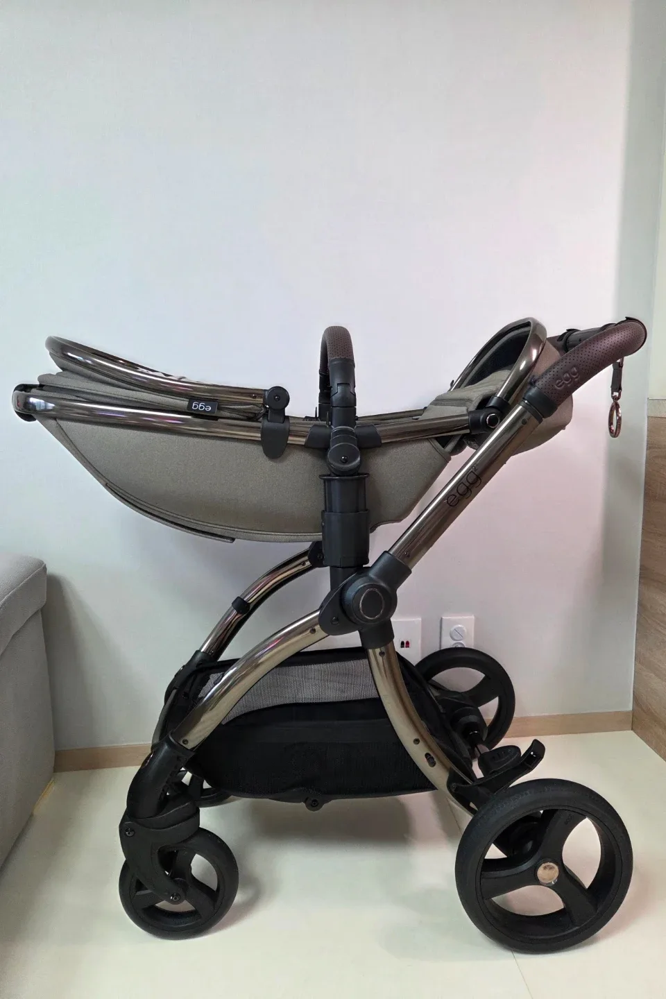 에그2 디럭스 유모차 브론즈 밍크