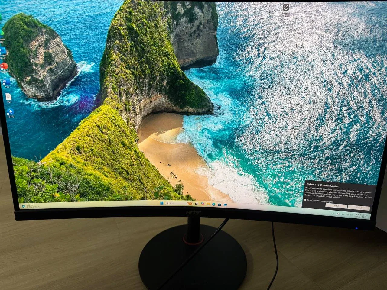 ACER 니트로 27인치 커브드 게이밍모니터 (QHD/240Hz)