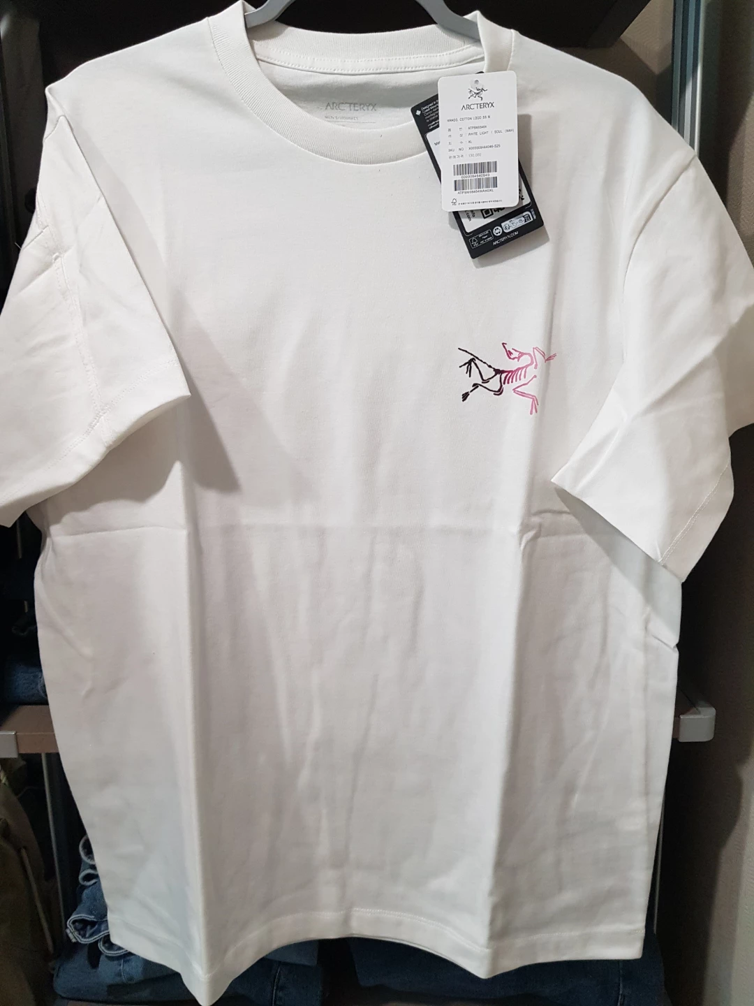 아크테릭스 화이트라이트소울 반팔 XL