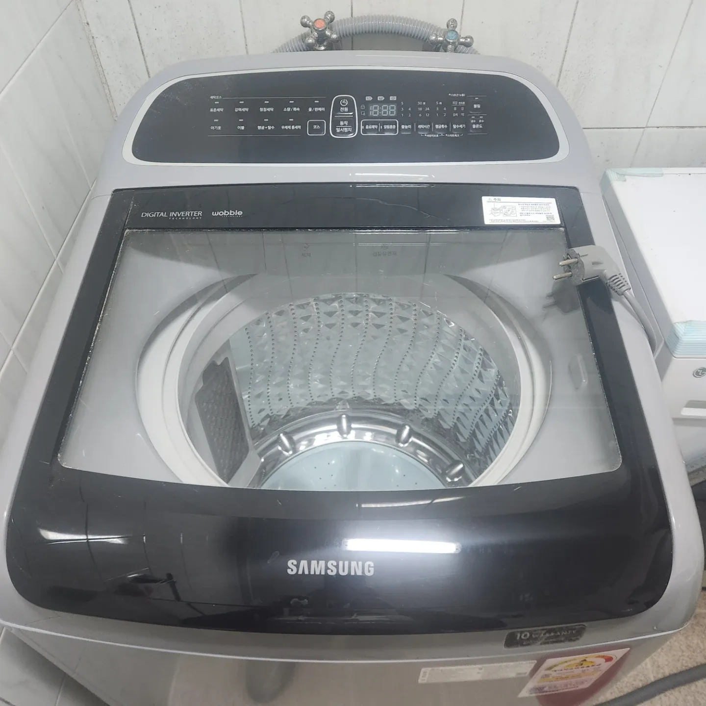 삼성 디지털 인버터 통돌이 세탁기 16kg