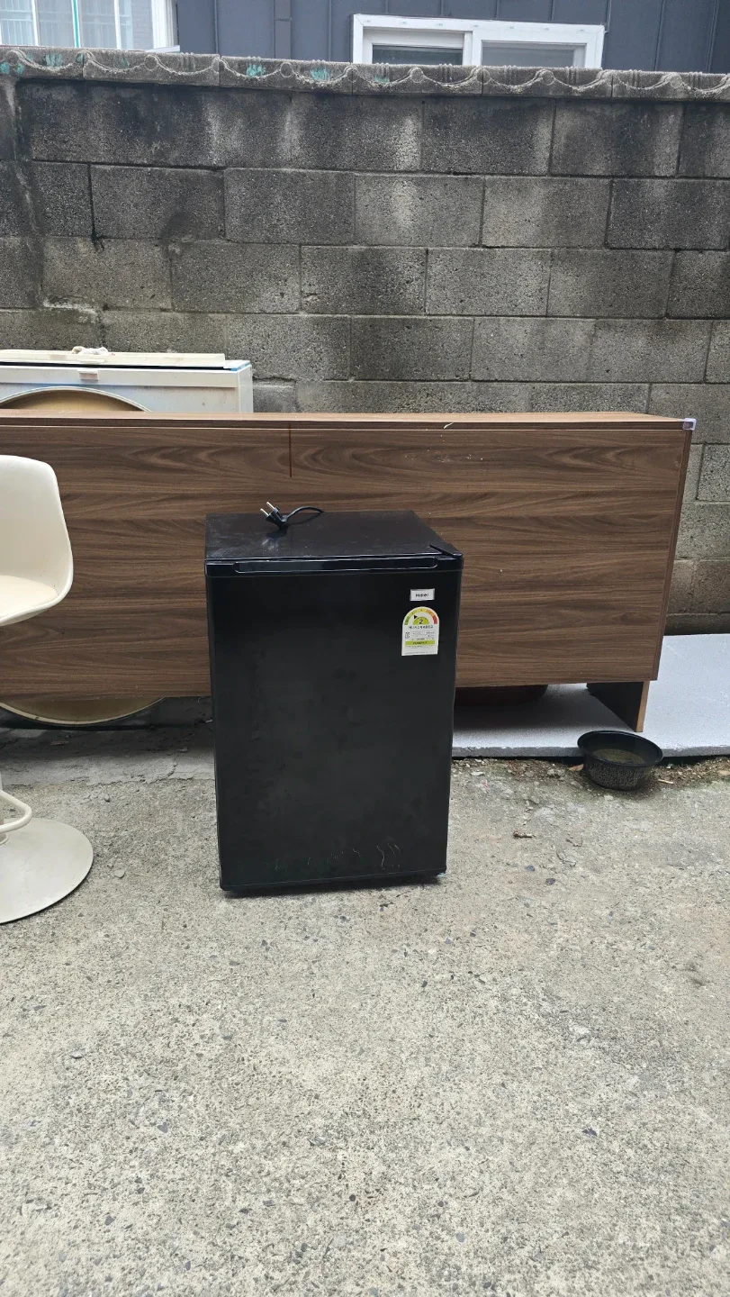 하이얼 미니 냉장고 블랙